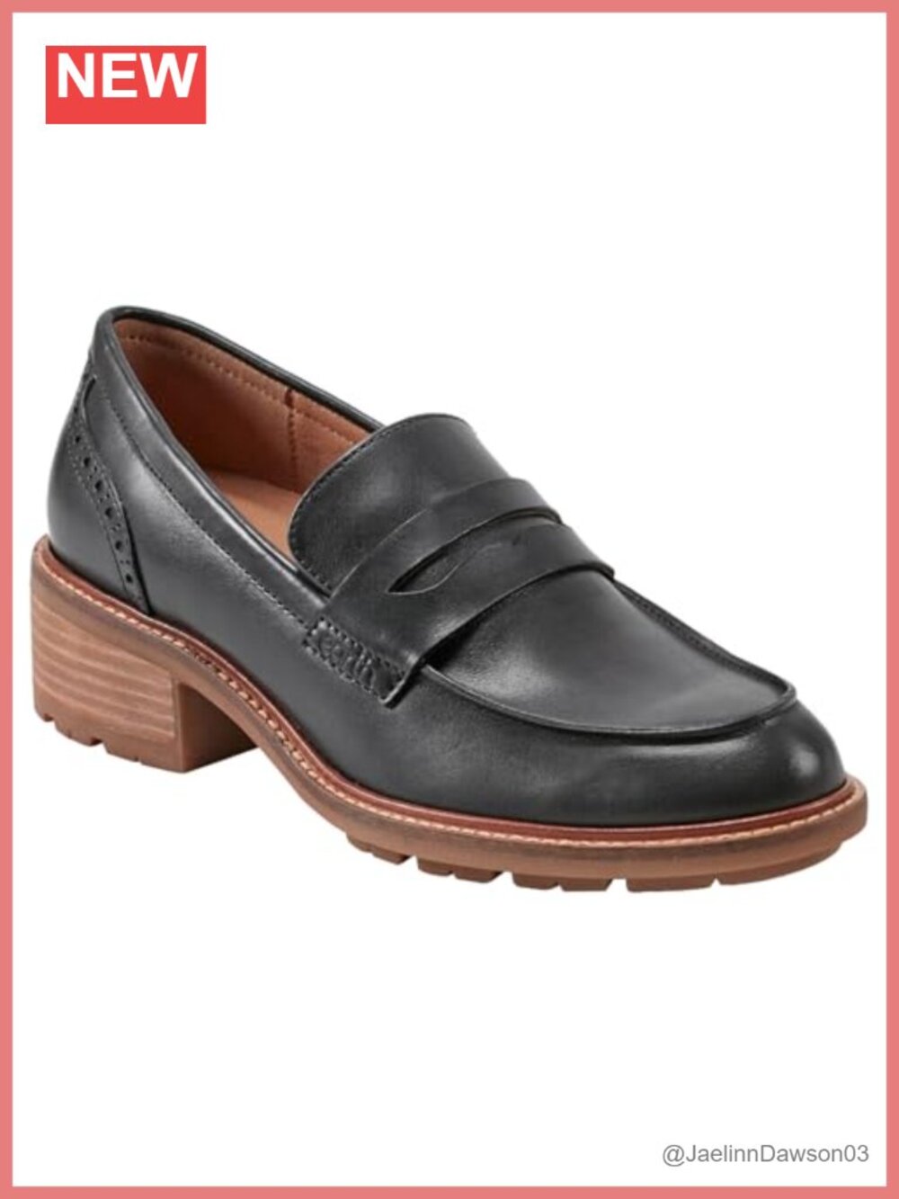 Women's Leather Loafers Slip-Ons Cushioned Flexible Eco-Friendly